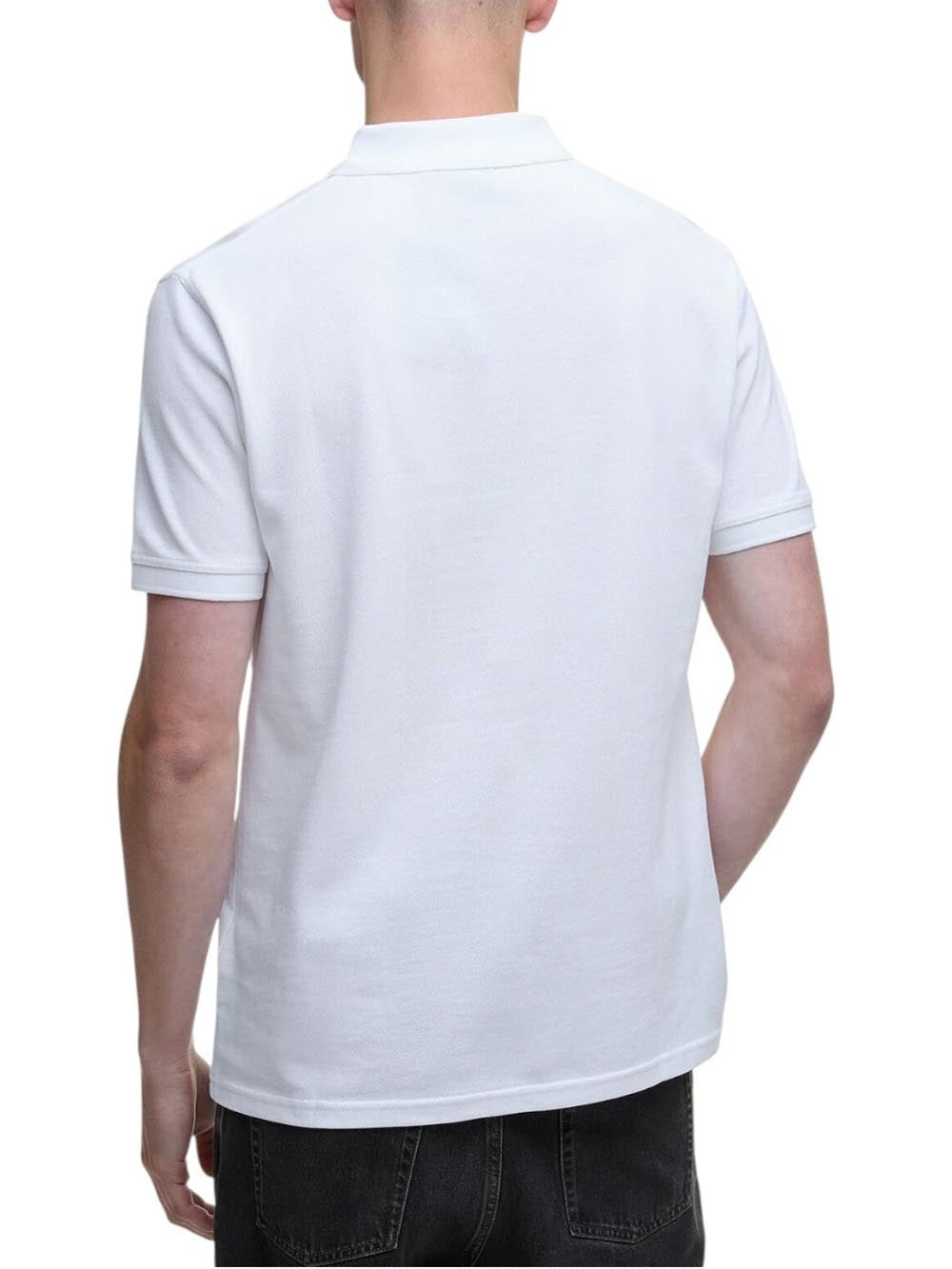 Barbour International Polo Uomo Mml1318 Bianco