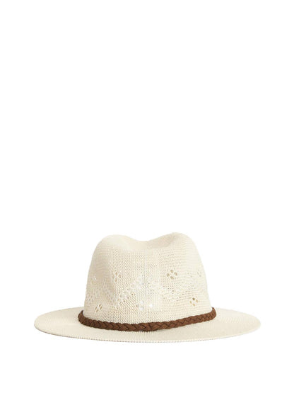 FLOWERDALE TRILBY SUMMER HAT Barbour Cappello Donna Lha0422 Crema