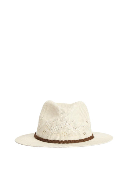 FLOWERDALE TRILBY SUMMER HAT Barbour Cappello Donna Lha0422 Crema