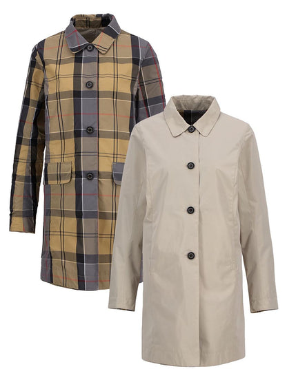 BABBITY SHOWERPROOF Barbour Impermeabile Donna Lsp0233 Beige