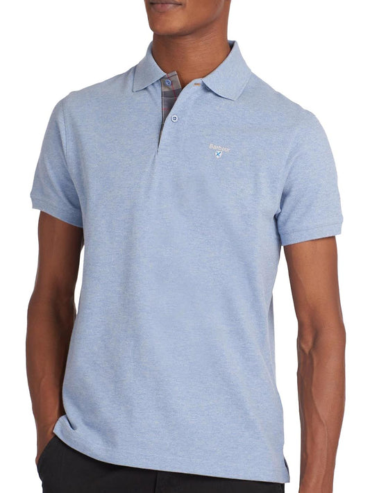 Barbour Polo Uomo Mml0012 Celeste