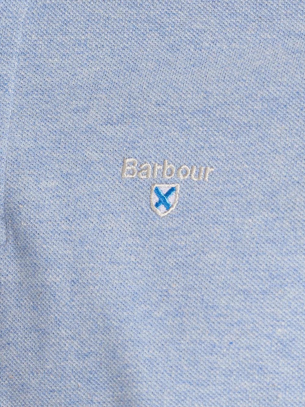 Barbour Polo Uomo Mml0012 Celeste