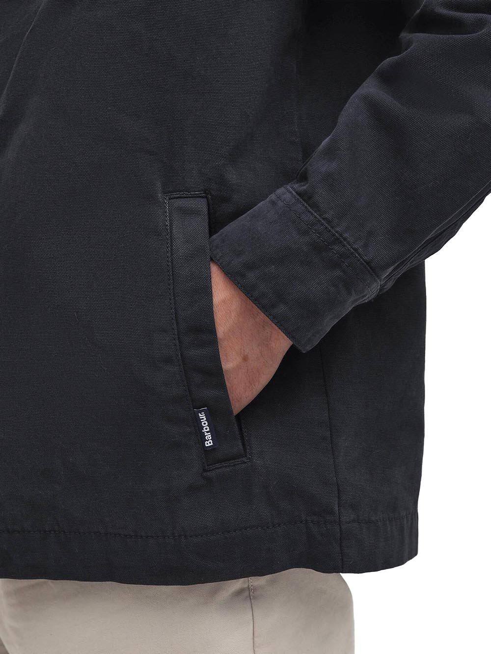 WASHED OVERSHIRT Barbour Camicia Uomo Mos0281 Blu