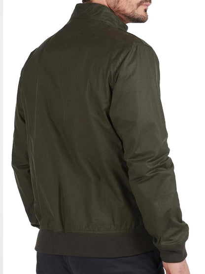 LIGHTWEIGHT ROYSTON WAX Barbour Giubbino Uomo Mwx1350 Verde oliva