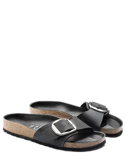 madrid big buckle Birkenstock Ciabatta Donna 1006523 Black