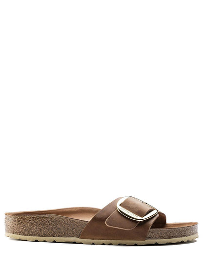 madrid big buckle Birkenstock Ciabatta Donna 1006525 Cognac