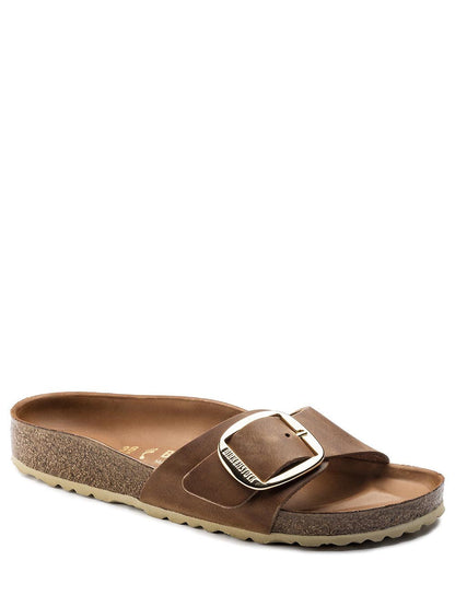 madrid big buckle Birkenstock Ciabatta Donna 1006525 Cognac