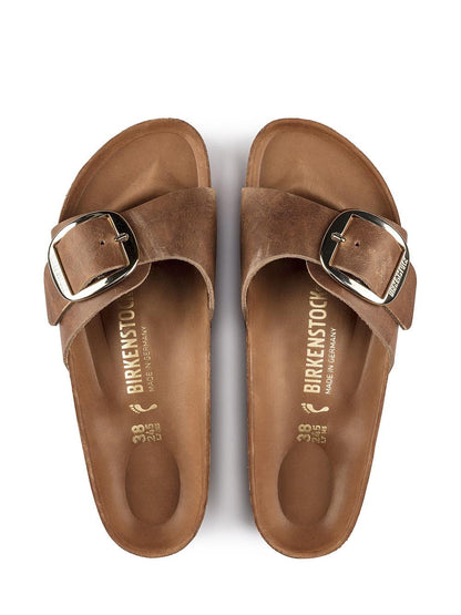 madrid big buckle Birkenstock Ciabatta Donna 1006525 Cognac
