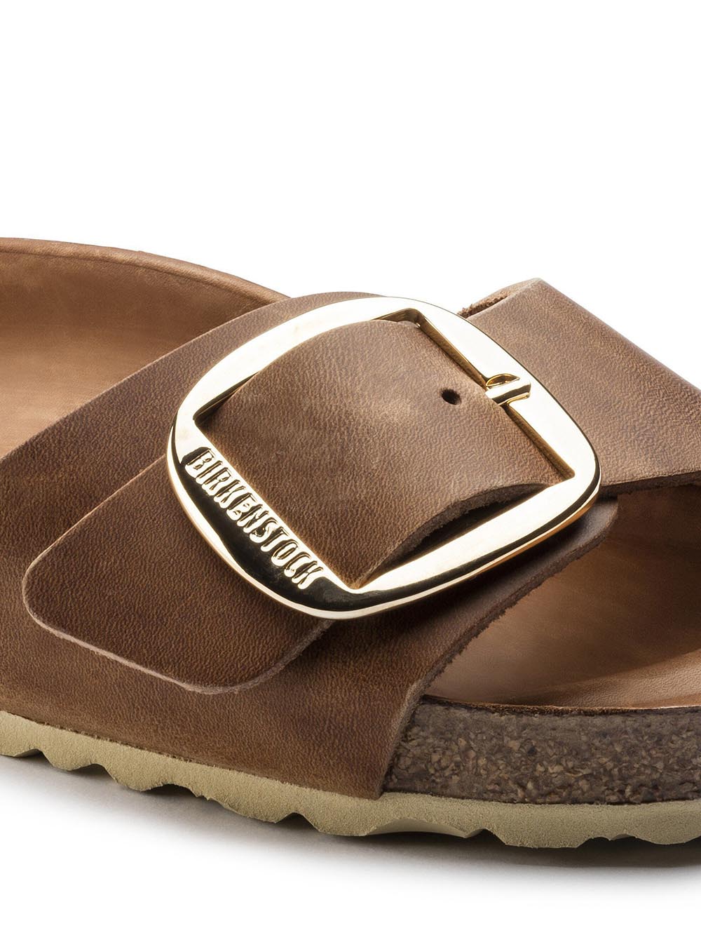 madrid big buckle Birkenstock Ciabatta Donna 1006525 Cognac