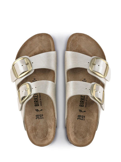 arizona big buckle Birkenstock Ciabatta Donna 1020021 Perla
