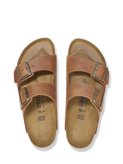arizona bs Birkenstock Ciabatta Donna 1028401 Cognac