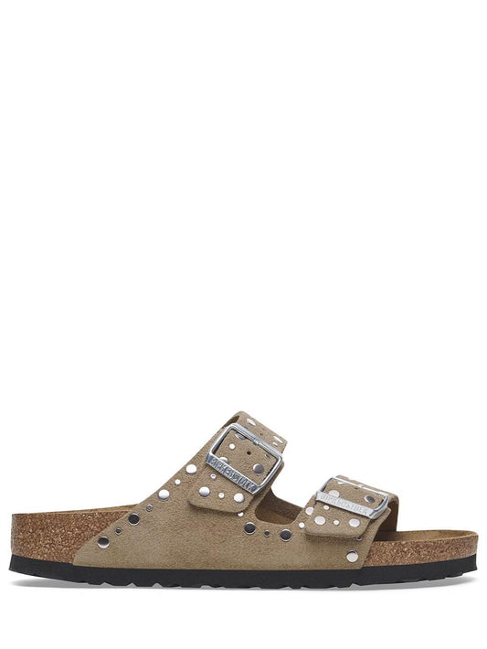 arizona rivet border Birkenstock Ciabatta Donna 1029390 Taupe