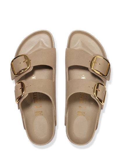arizona big buckle Birkenstock Ciabatta Donna 1030395 Marrone