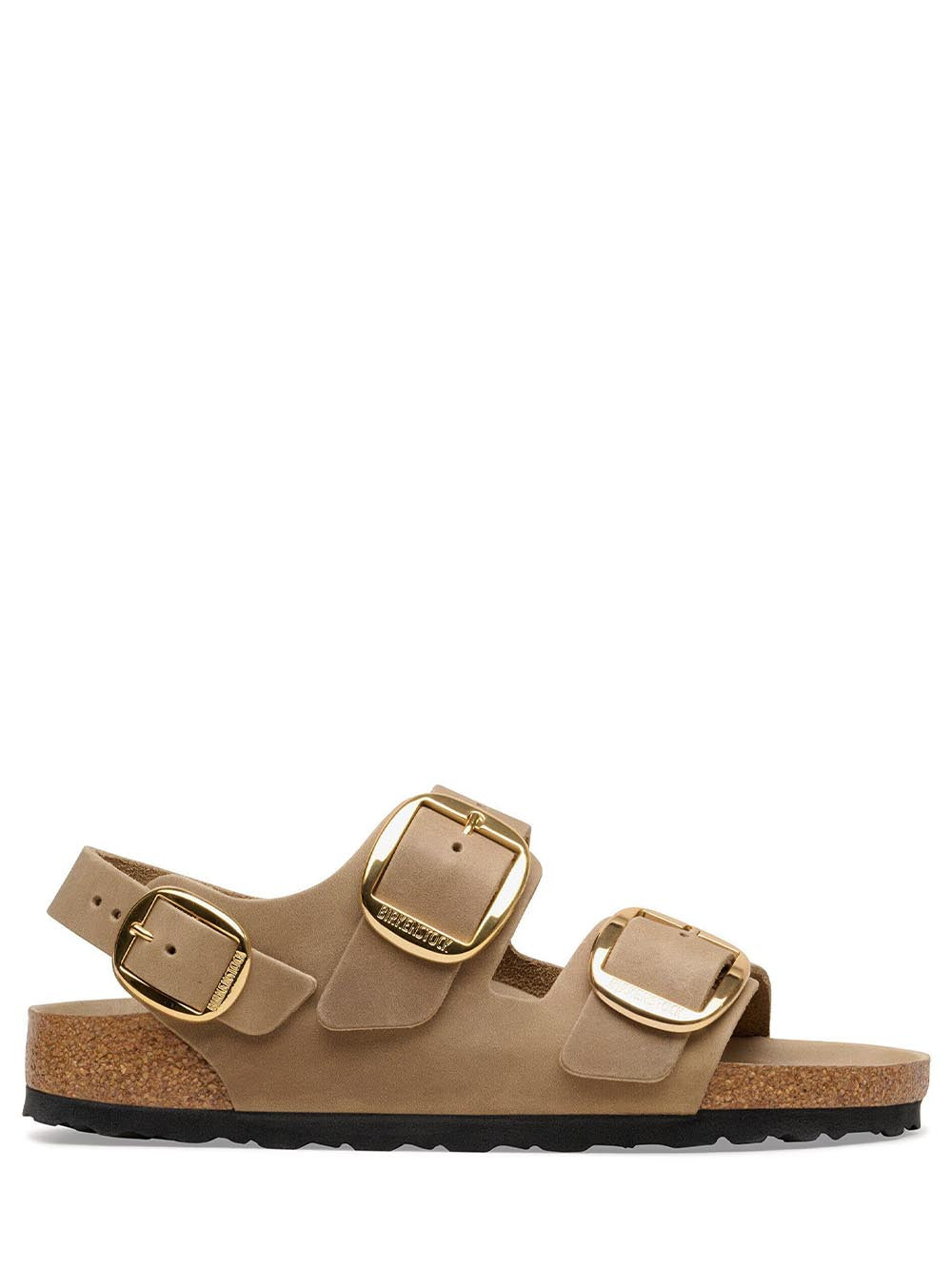 milano big buckle Birkenstock Ciabatta Donna 1031782 Tabacco brown