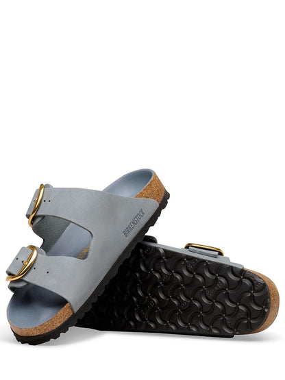 arizona big buckle Birkenstock Ciabatta Donna 1032071 Grigio
