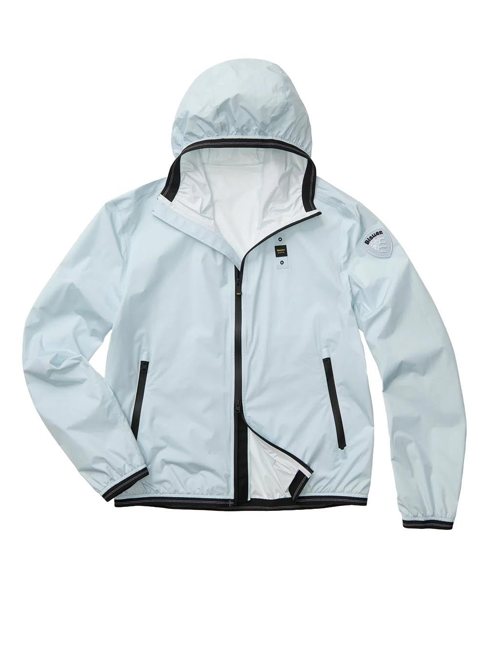 FARRIN Blauer Giubbino Uomo 26sbluc11018 007110 Celeste
