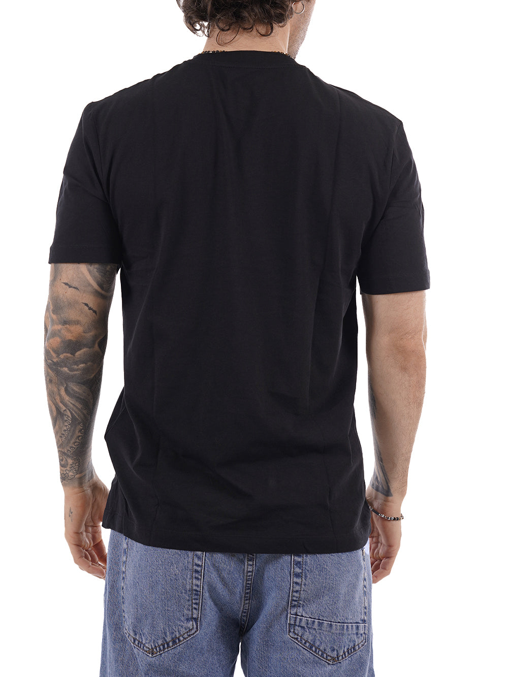 ERNST Blauer T-shirt Uomo 26sbluh02299 007439 Nero