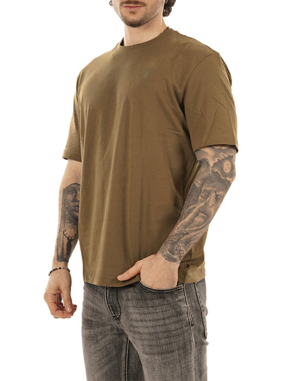 EUTAW Blauer T-shirt Uomo 26sbluh02302 007439 Verde militare