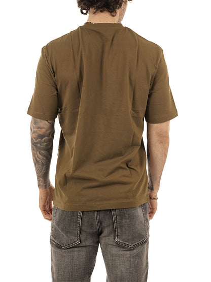 EUTAW Blauer T-shirt Uomo 26sbluh02302 007439 Verde militare
