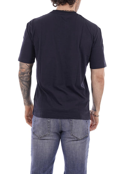 EUTAW Blauer T-shirt Uomo 26sbluh02302 007439 Blu