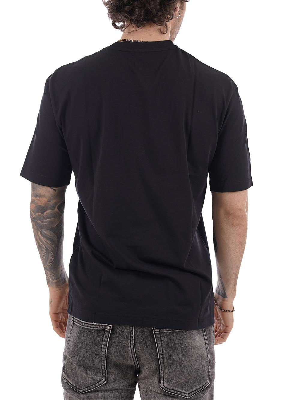 EUTAW Blauer T-shirt Uomo 26sbluh02302 007439 Nero