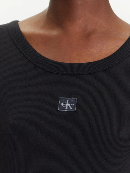 Calvin Klein Jeans T-shirt Donna Lv047c200g Nero