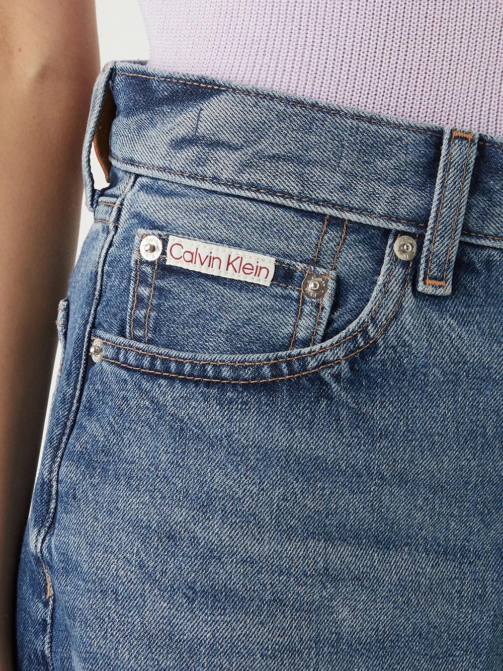 90s short 3 in astai Calvin Klein Jeans Short Donna Lv047f766g Medio