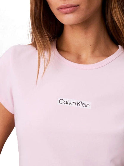 Calvin Klein Jeans T-shirt Donna Lv047f842g Rosa