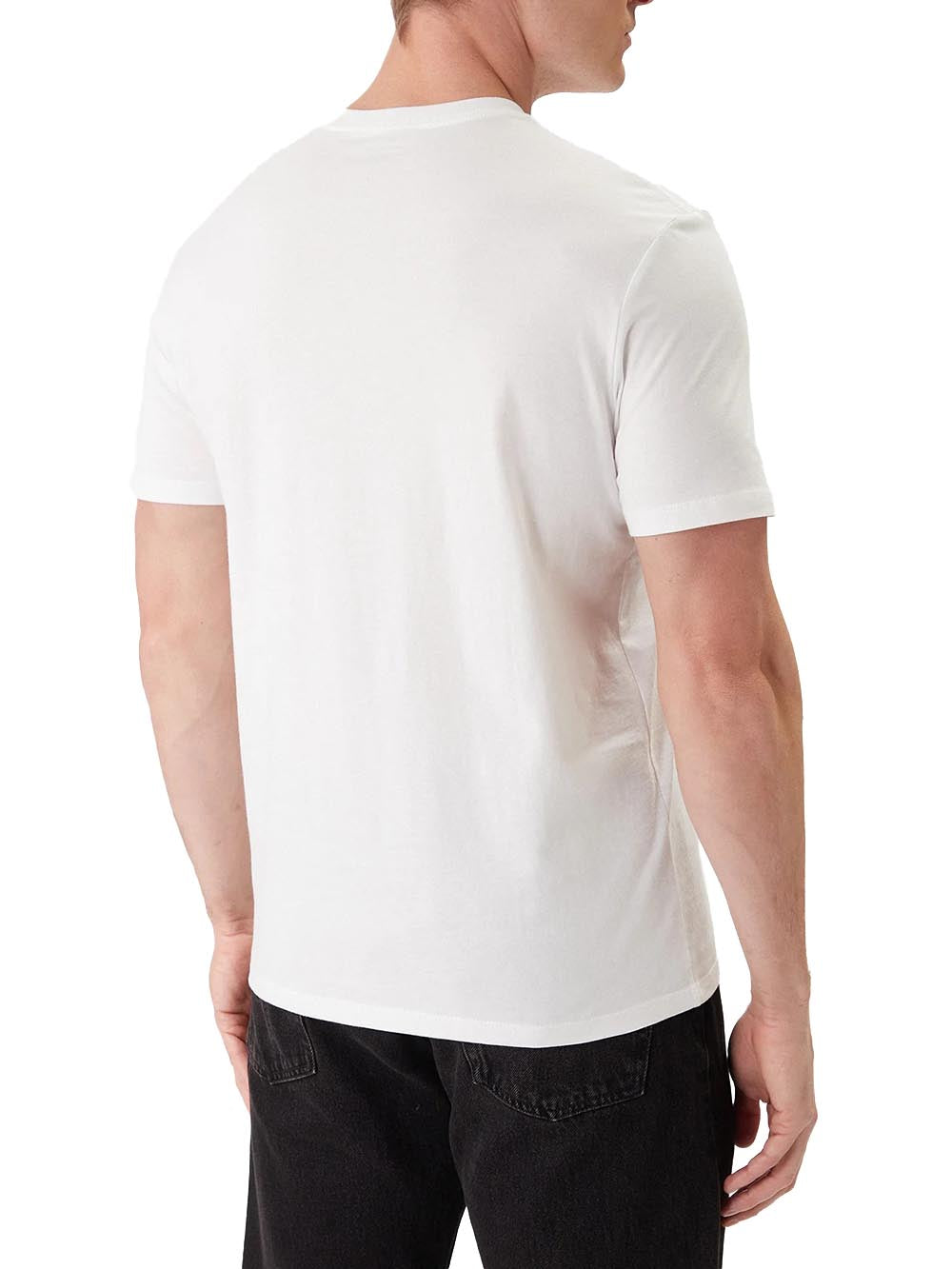 Calvin Klein Jeans T-shirt Uomo Lv04rb866g Bianco