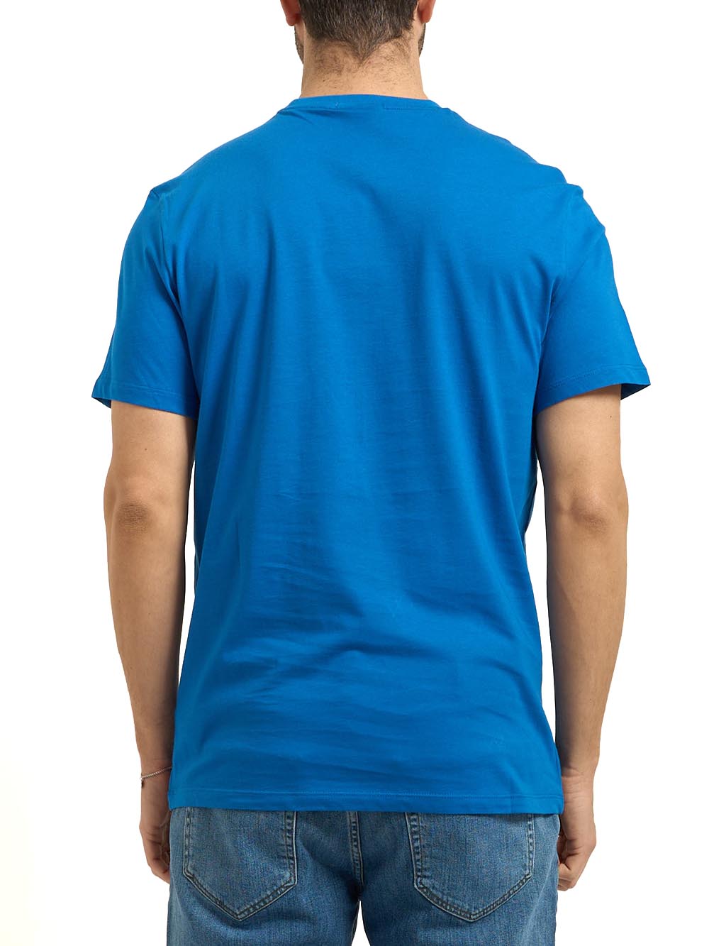 ss badge 30s jersey Calvin Klein Jeans T-shirt Uomo Lv04rc272g Bluette