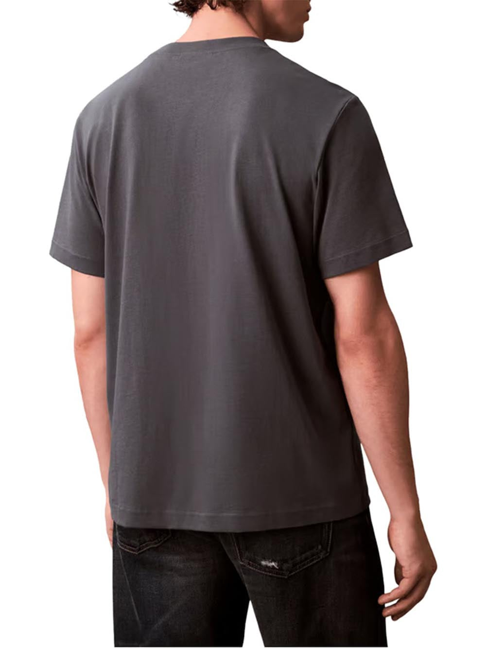 Calvin Klein Jeans T-shirt Uomo Lv04rc275g Grigio