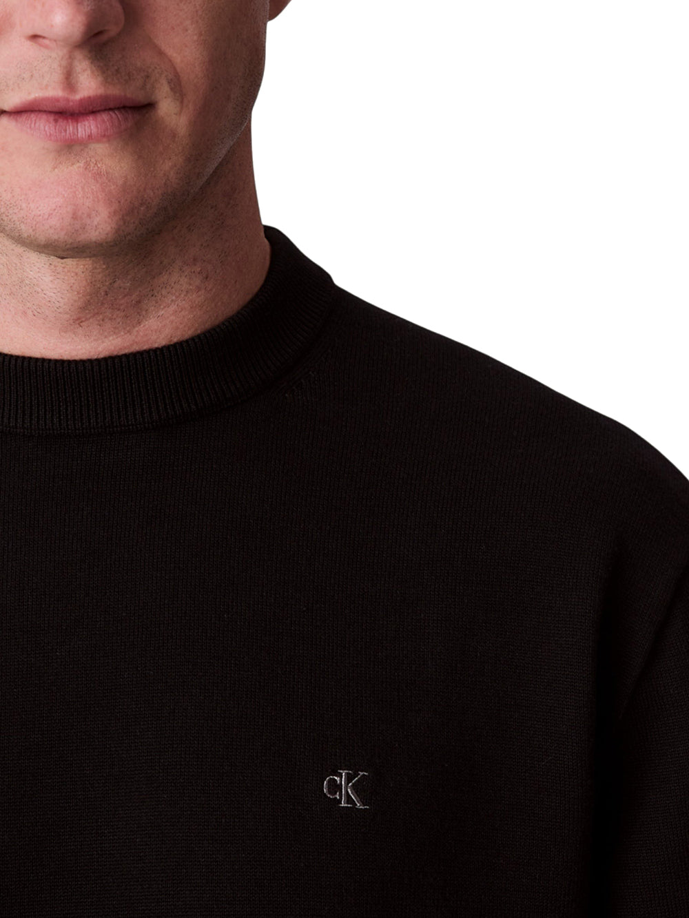 Calvin Klein Jeans Maglia Uomo Lv04rc309g Nero