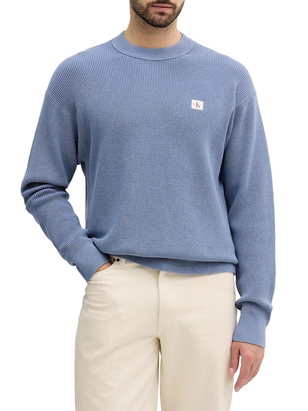 Calvin Klein Jeans Maglia Uomo Lv04rd313g Avion