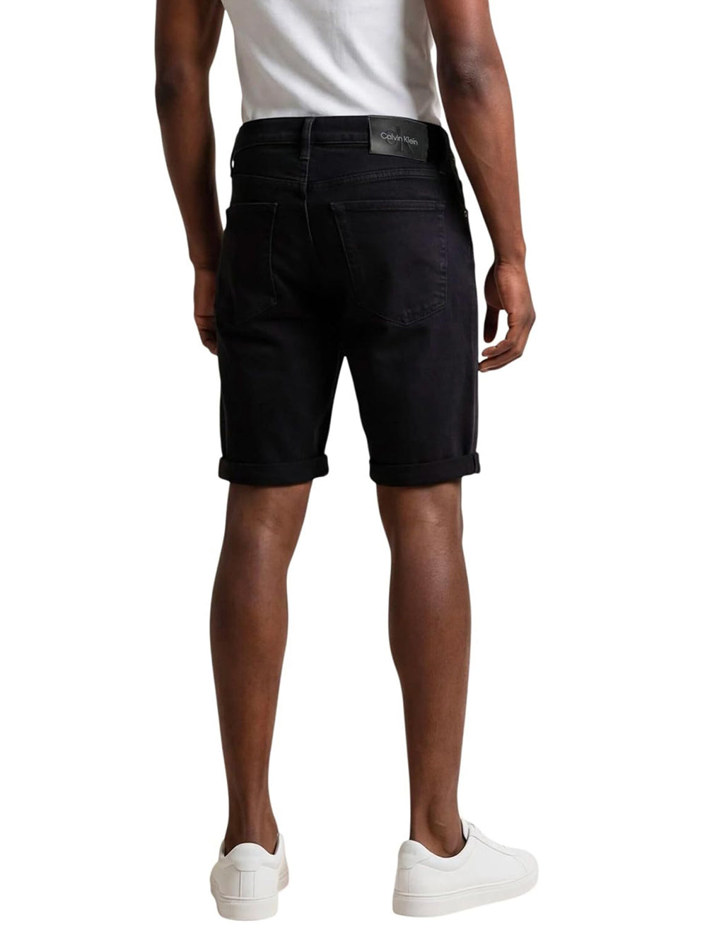 slim ck essential bl Calvin Klein Jeans Bermuda Uomo Lv04rf921g Nero