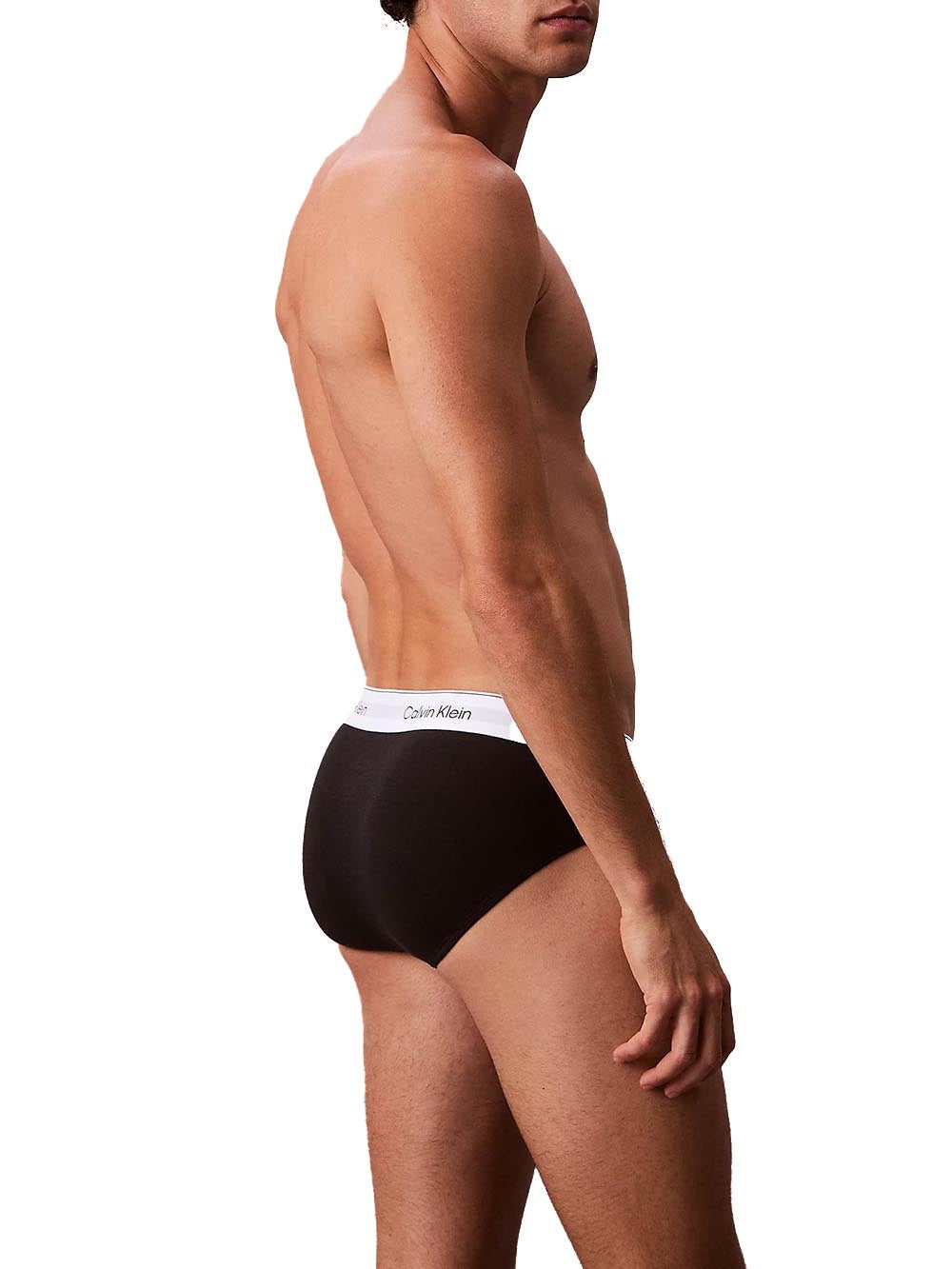 hip brief 3pk Calvin Klein Slip Uomo Lv00nb4388 Nero