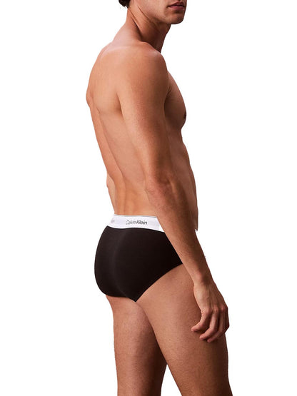 hip brief 3pk Calvin Klein Slip Uomo Lv00nb4388 Nero