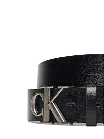ck buckle tumbled 35mm Calvin Klein Cinta Uomo Lv04d7016g Nero