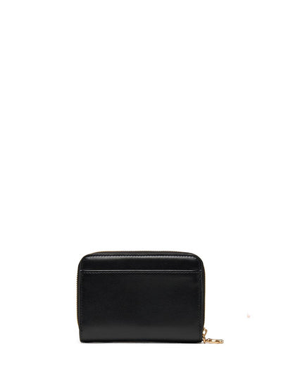 medium flap zip around Calvin Klein Portafogli Donna Lv04f1075g Nero