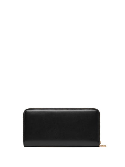 puller large zip around Calvin Klein Portafogli Donna Lv04f1093g Nero
