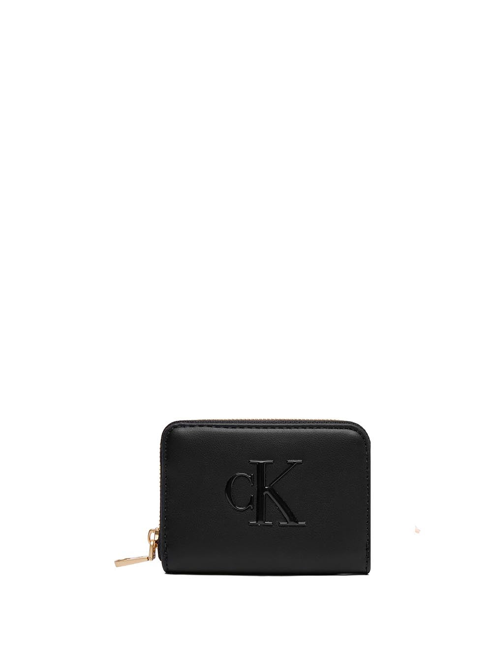 bold ck medium zip around Calvin Klein Portafogli Donna Lv04f1154g Nero
