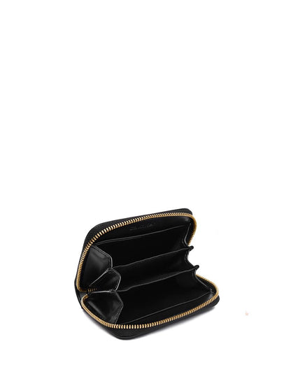 bold ck medium zip around Calvin Klein Portafogli Donna Lv04f1154g Nero