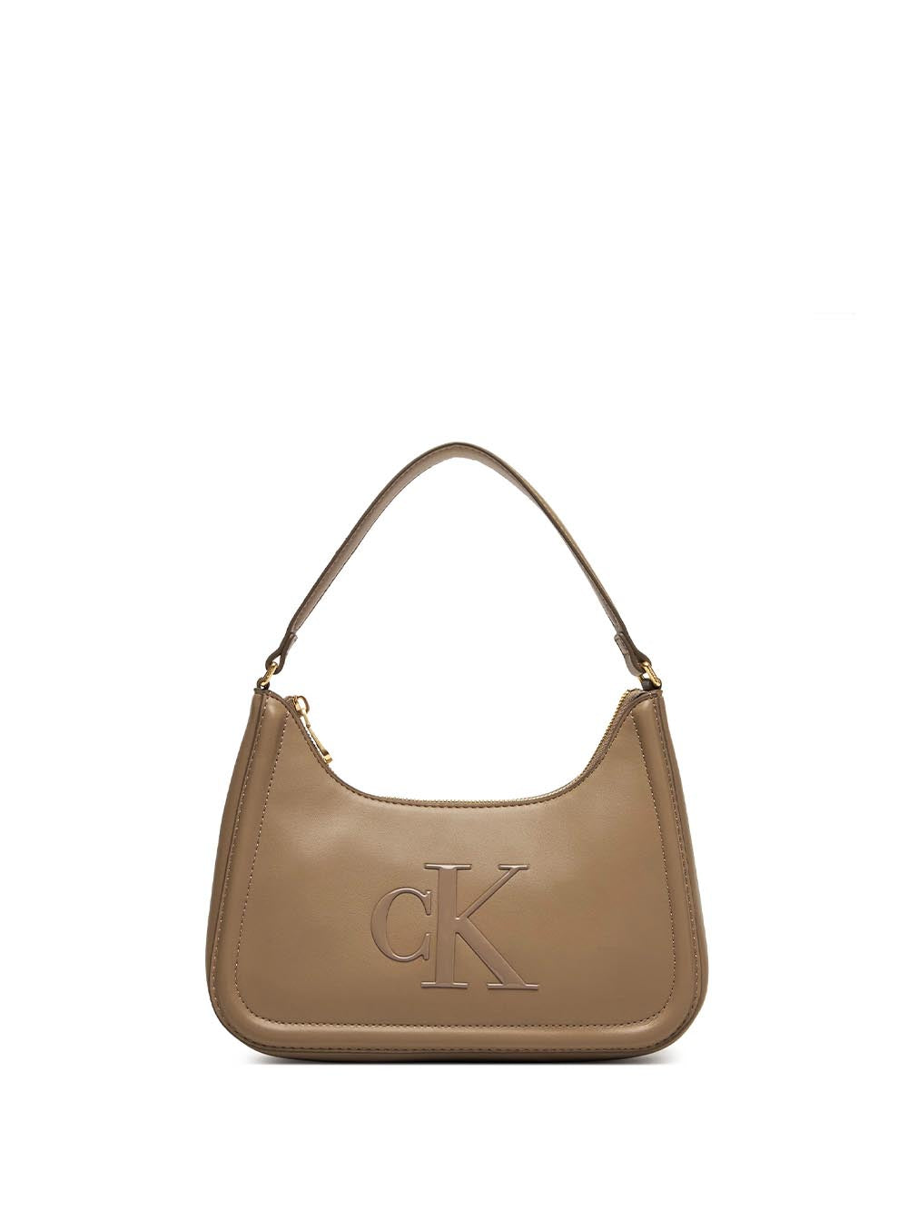 bold ck small shoulder bag Calvin Klein Borsa a Spalla Donna Lv04f3230g Tortora