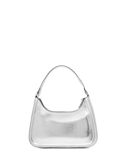 bold ck metallic shoulder bag Calvin Klein Borsa a Spalla Donna Lv04f3332g Argento