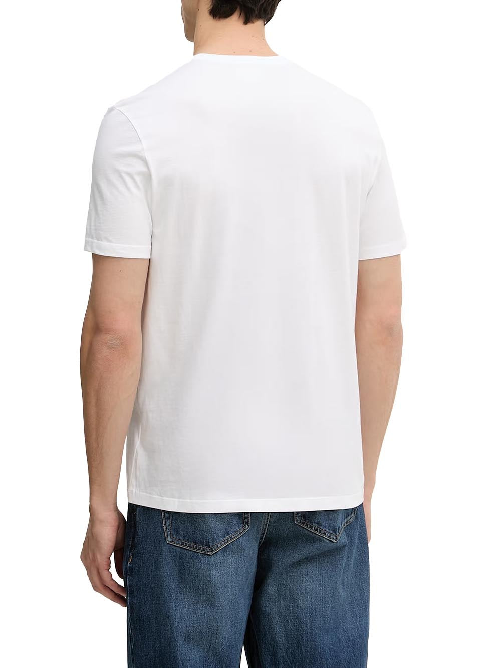 ss 30s clssc micro Calvin Klein Jeans T-shirt Uomo Lv04rf278g Bianco