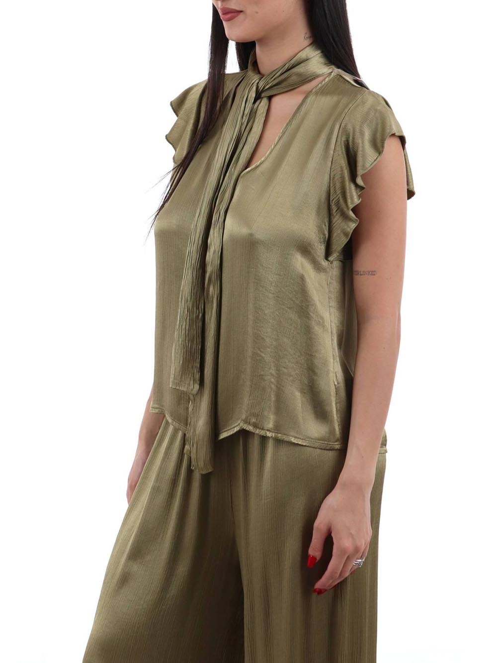 CHORAL Blusa Donna 26105vg Verde