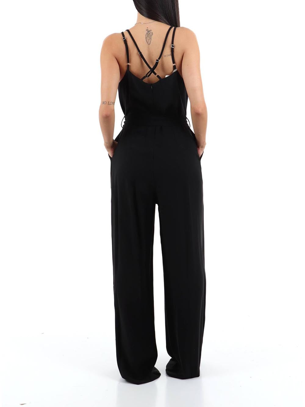 CHORAL Salopette Donna Pe26193 Nero