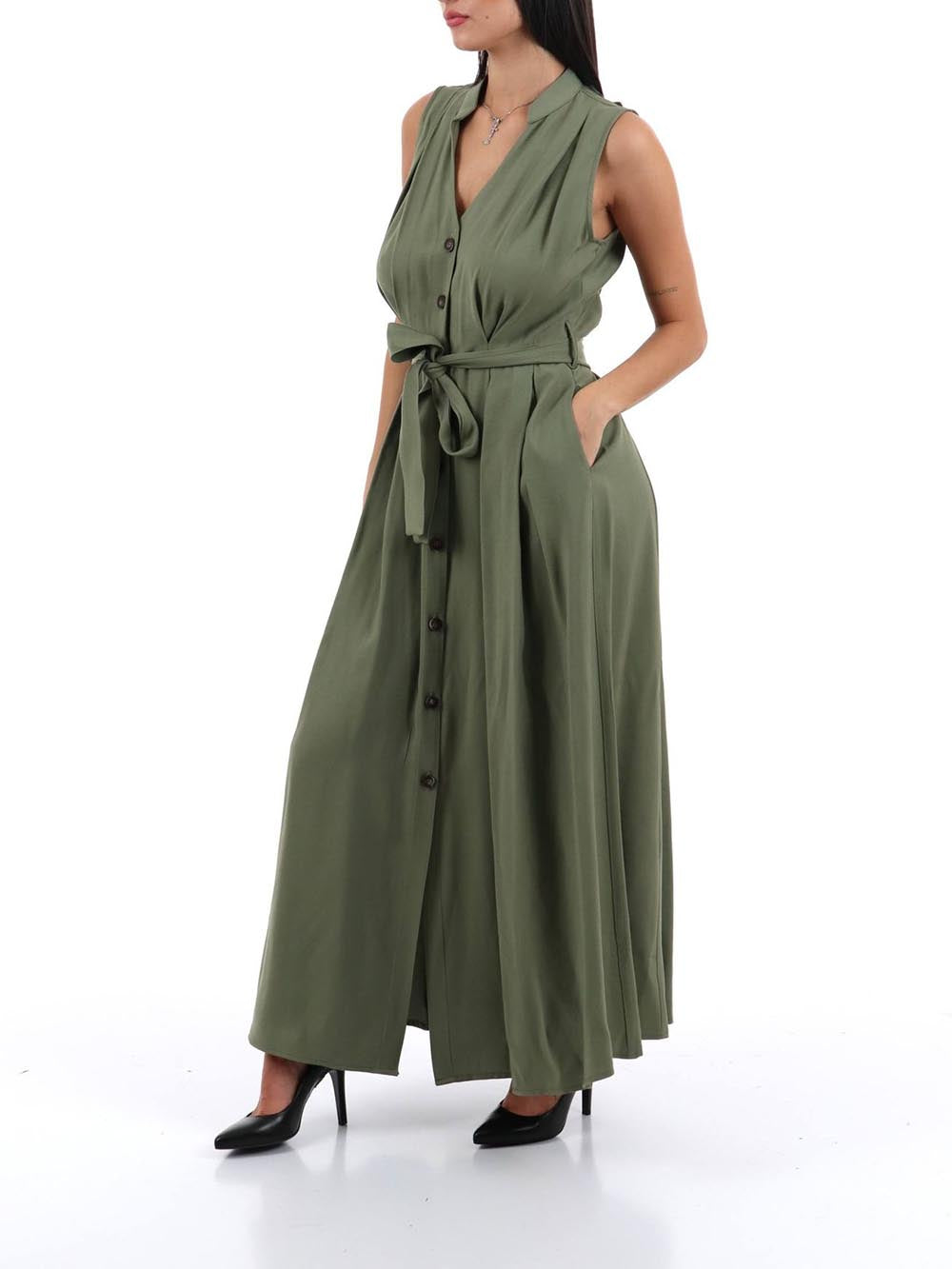 CHORAL Abito Donna Pe26211 Verde