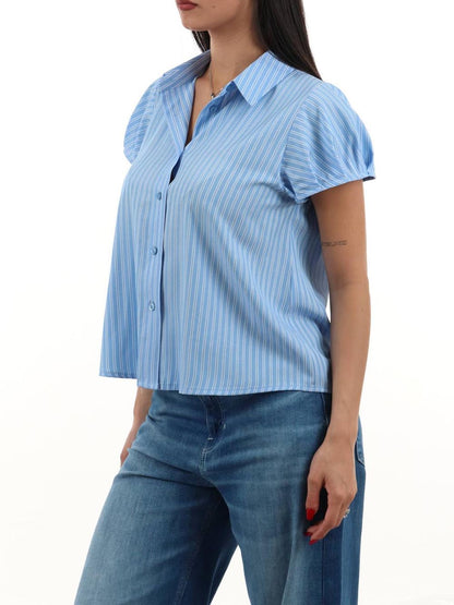 CHORAL Camicia Donna Pe26255 Celeste