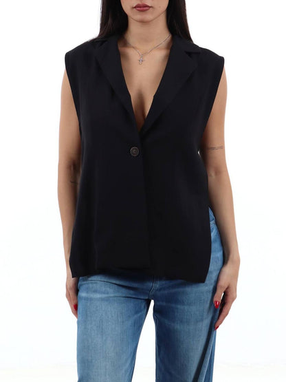 CHORAL Gilet Donna Pe26285 Nero