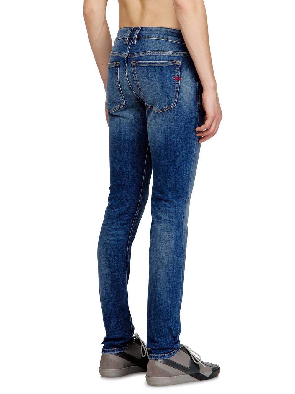 Diesel Jeans Uomo A03595 Blu medio